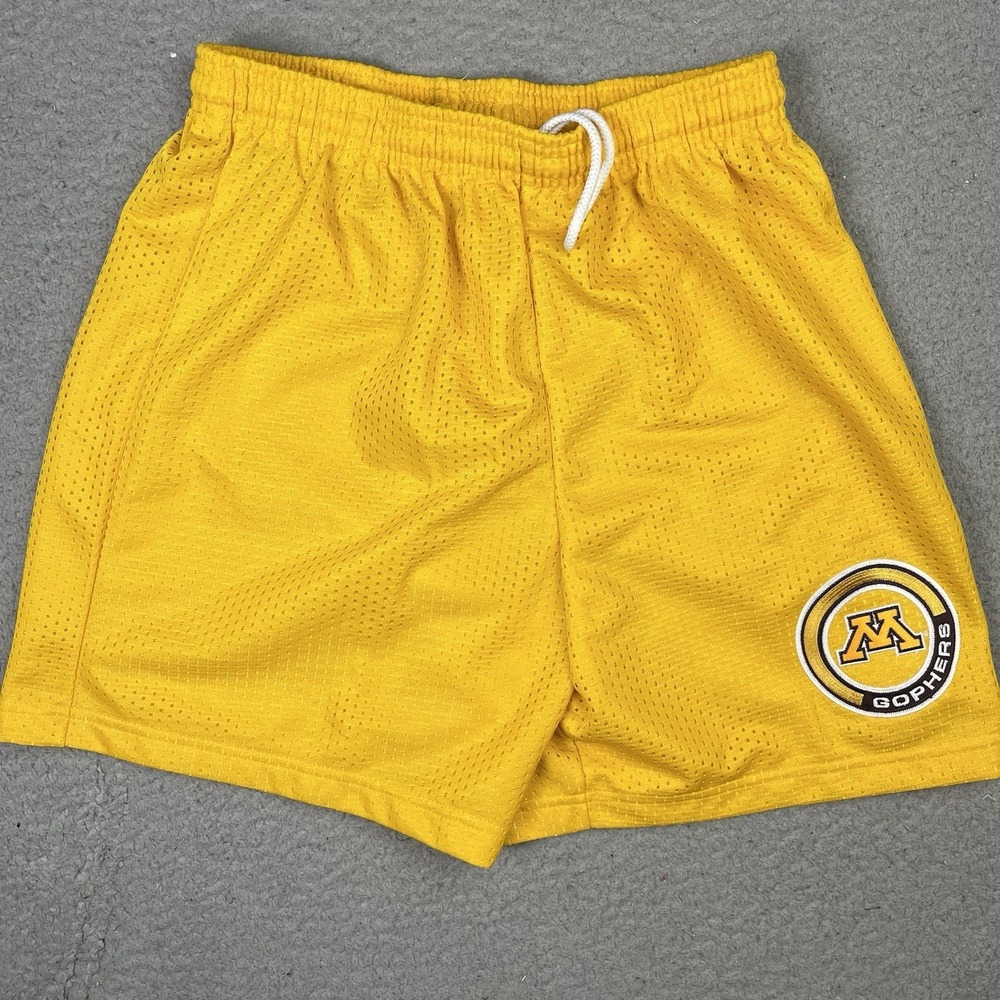 Vintage Minnesota Golden Gophers Shorts College Mesh Size Small